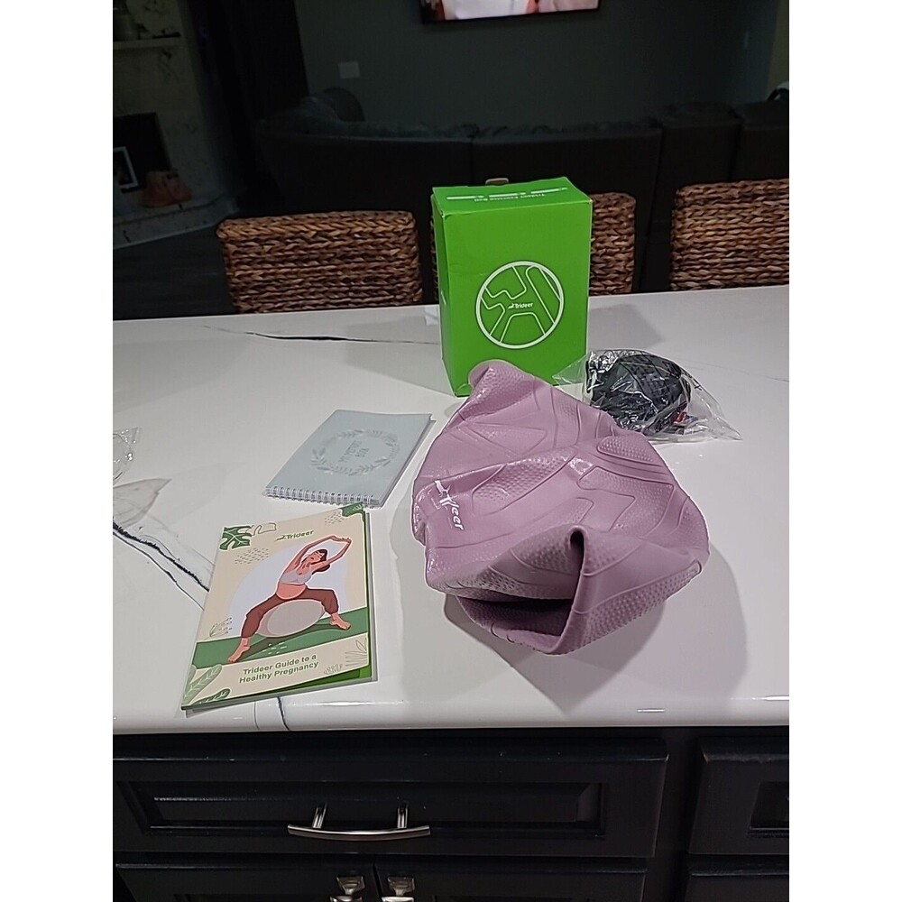 Pregnancy Ball Birthing Ball, 1.7mm Extra Thick Yoga Ball for Maternity, Labor,